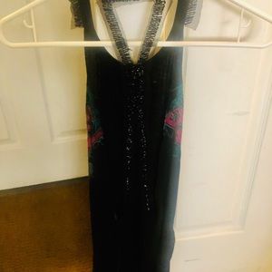 Sexy backless tank top